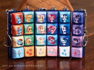 Keycap fidget toys
